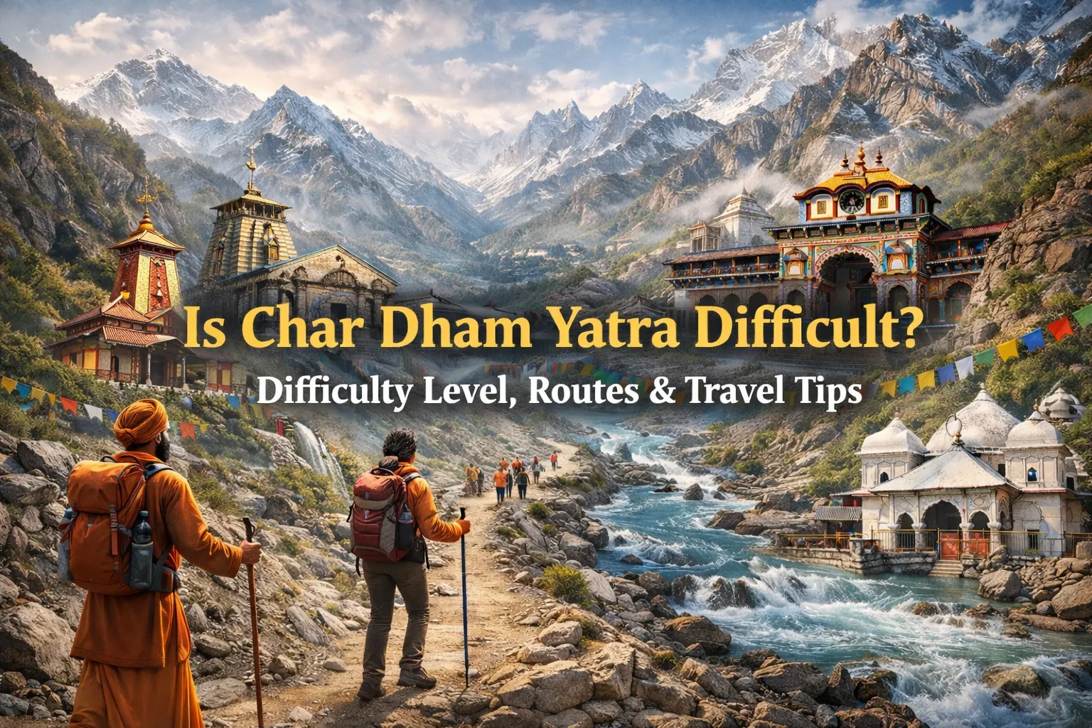 Is Char Dham Yatra Difficult? Difficulty Level, Routes & Travel Tips