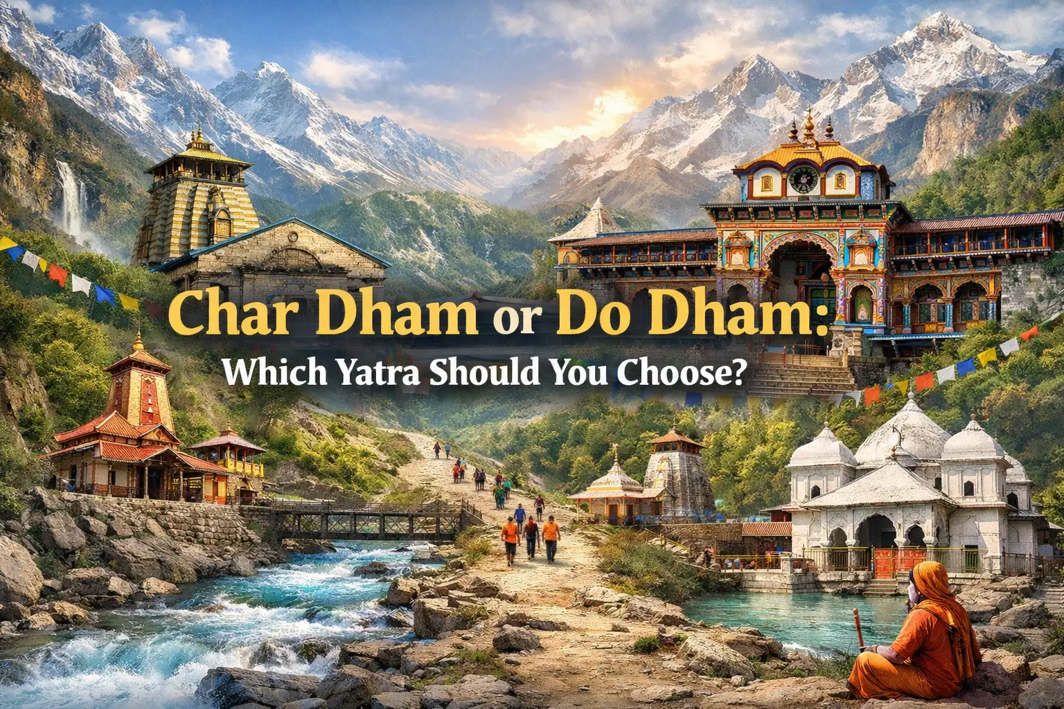 Char Dham or Do Dham: Which Yatra Should You Choose?