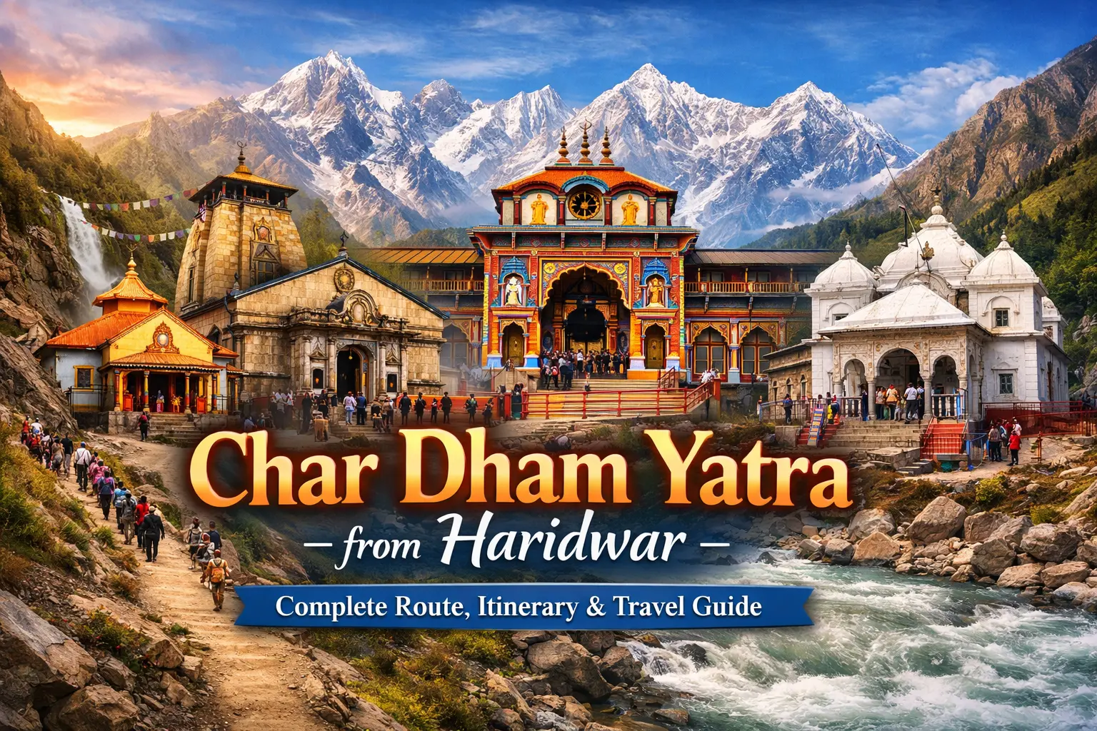 Char Dham Yatra from Haridwar: Complete Route, Itinerary & Travel Guide