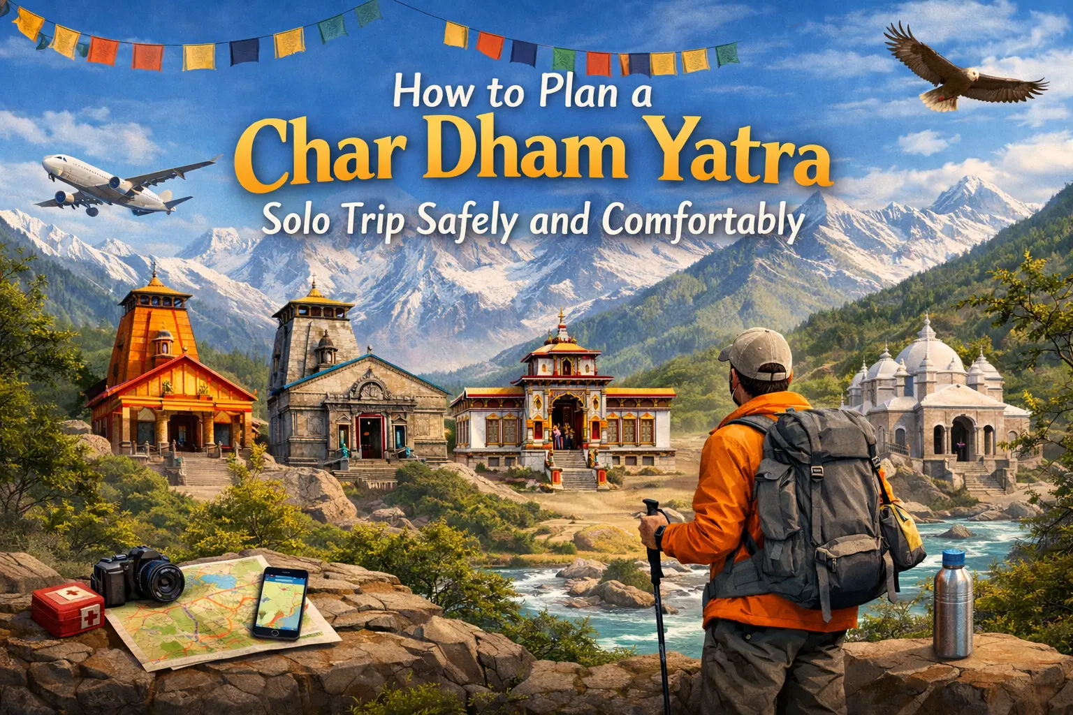 How to Plan a Char Dham Yatra Solo Trip Safely and Comfortably